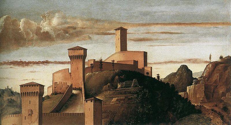 Giovanni Bellini Pesaro Altarpiece Sweden oil painting art